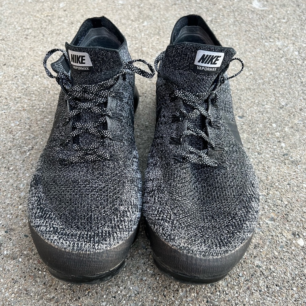 Nike Air VaporMax Cookies & Cream Black White 849558-041 Mens Size 15